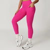 SPARK Butt Lifting Sports Leggings with Pockets-deep pink