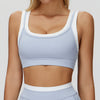 SPARK_Fake_Two-Piece_Yoga_Sports_Bra_with_Ribbed_Design_in_blue