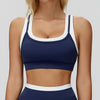 SPARK_Fake_Two-Piece_Yoga_Sports_Bra_with_Ribbed_Design_in_navy