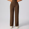 SPARK High Waisted Wide Leg Sweatpants for Women in brown