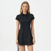 SPARK Ice-feeling Polo Collor Golf Dress-black