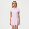 SPARK Ice-feeling Polo Collor Golf Dress-pink lace