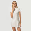 SPARK Ice-feeling Polo Collor Golf Dress-white