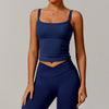 SPARK Longline Yoga Padded Crop Tank Top