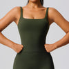 SPARK New Women's Quick-Dry Yoga Tank Top in green