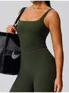 SPARK New Women's Quick-Dry Yoga Tank Top in green side
