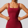 SPARK New Women's Quick-Dry Yoga Tank Top in red