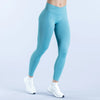 SPARK Seamless Cross Waist Hip Lift Yoga Pants in rain mist blue