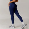 SPARK Seamless Crossover Waist Workout Leggings-back