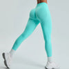 SPARK Seamless Scrunch Workout Leggings-Aquamarine