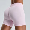 SPARK Seamless Scrunch Workout Shorts - Light Pink