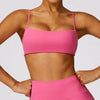 SPARK Square Neck Cami Sports Bra-Pink