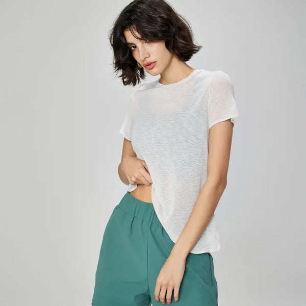 SPARK Summer Hollow Beautiful Back Sports Top_Albumin