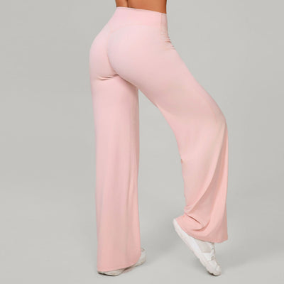 SPARK Ultra Comfortable High Waist Tummy Control Sweatpants in pink