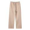 SPARK Unisex Plush Lining Sweatpants-Grey Apricot