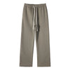 SPARK Unisex Plush Lining Sweatpants-Grey Coffee