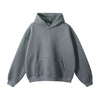 SPARK Unisex Plush Lining Sweatshirts-Asphalt Grey