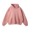 SPARK Unisex Plush Lining Sweatshirts-Deep Pink