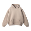 SPARK Unisex Plush Lining Sweatshirts-Grey Apricot