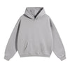 SPARK Unisex Plush Lining Sweatshirts-Light grey