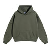 SPARK Unisex Plush Lining Sweatshirts-Olive Green