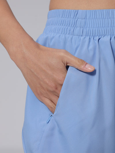 SPARK Women's Ultra-Light Cooling Quick-Dry Running Shortsin blue pocket 