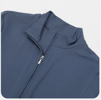 SPARK Zipper Long-sleeved Yoga Jumpsuit ZC2012