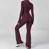 SPARK Zipper Long-sleeved Yoga Jumpsuit ZC2012