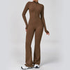 SPARK Zipper Long-sleeved Yoga Jumpsuit ZC2012