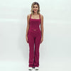 SPARK Cross High Waist Flared Pants for Women ZC2030
