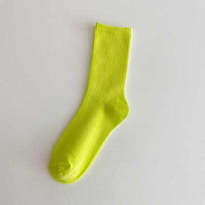 SPARK Spring And Autumn Thin Candy Color Stockings