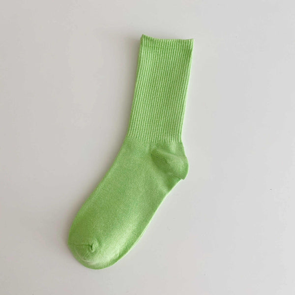 SPARK Spring And Autumn Thin Candy Color Stockings