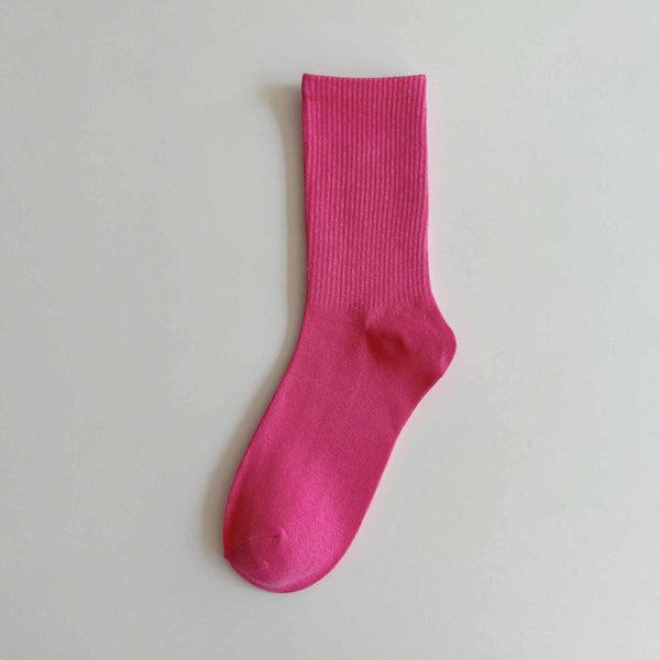 SPARK Spring And Autumn Thin Candy Color Stockings