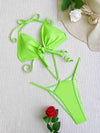 SPARK Backless Green Swimwear CS6501